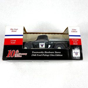 Liberty Classic 1940‎ Ford Pickup Trustworthy Hardware 10 Annv 1/25 Diecast Bank